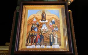Для Серафимовского храма  в Дивеевской обители освятили икону.