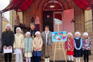 Праздник в храме святого Георгия Победоносца.